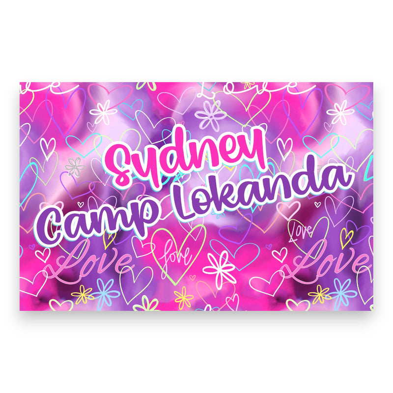 Heart Love Camp Poster