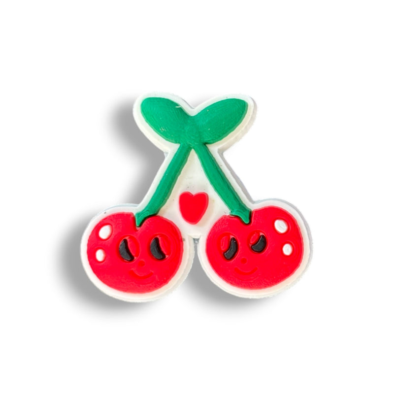 Smile Cherries Shoe Charm