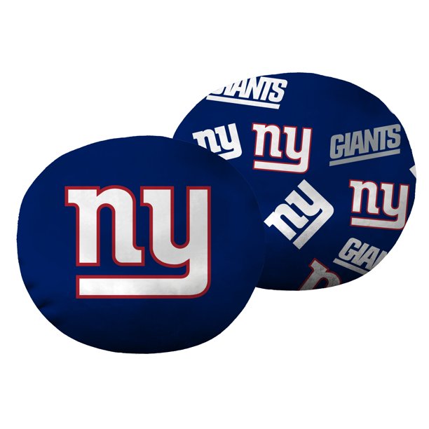 NY Giants Round Cloud Pillow