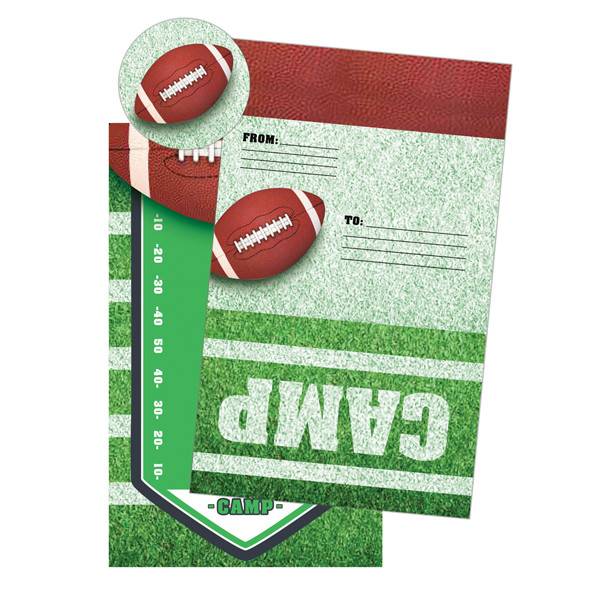 Football Foldover Cards