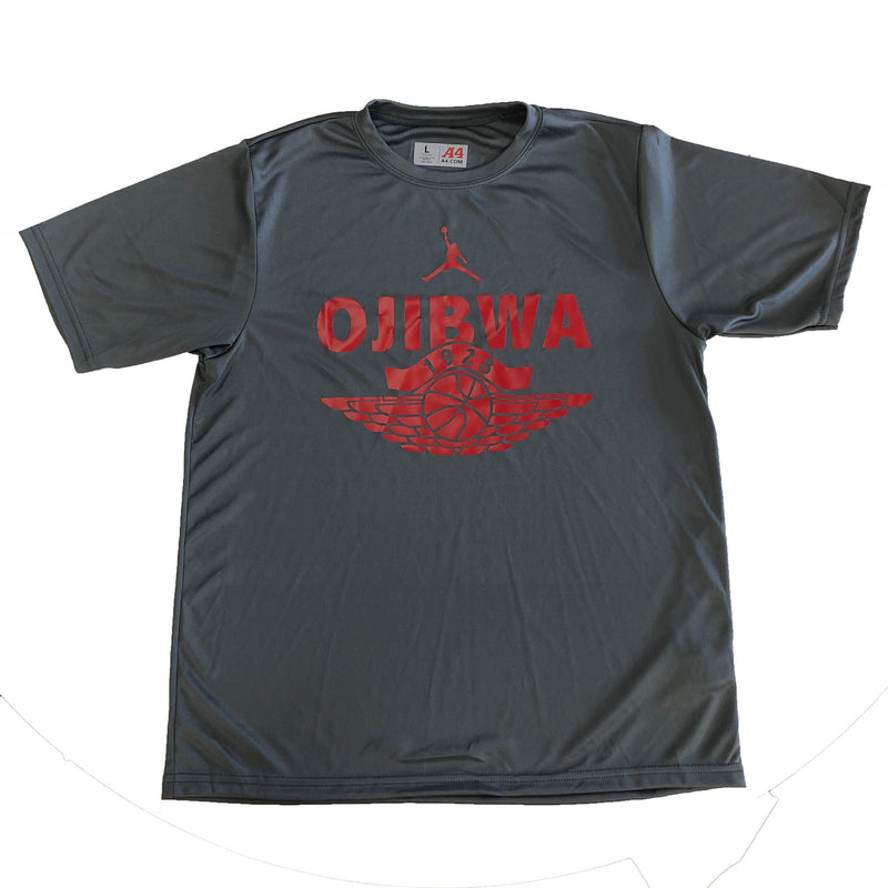 Camp Ojibwa Jump Man Performance Shirt